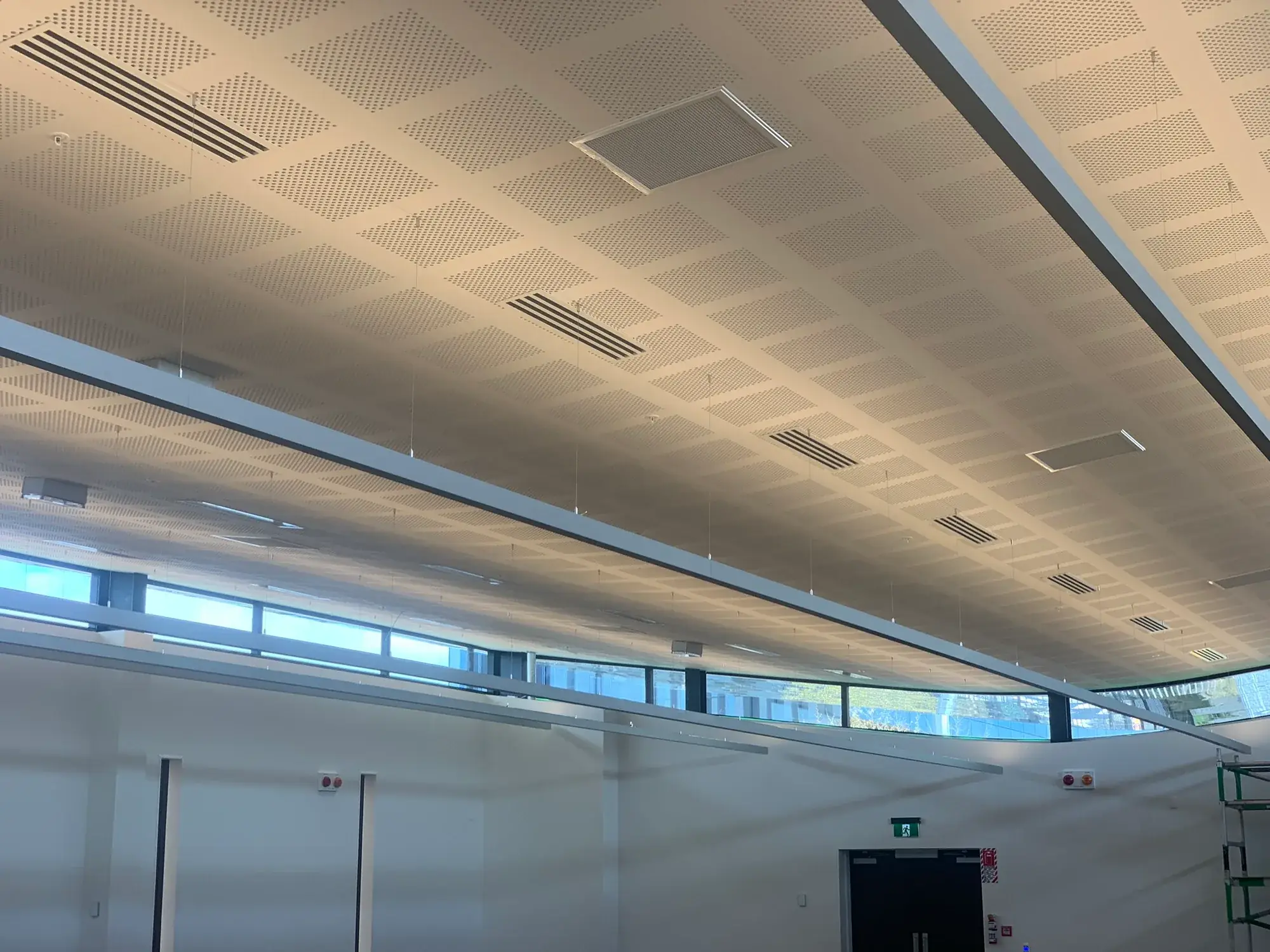 Commercial ceiling fitout - Elevate Building and Design Auckland