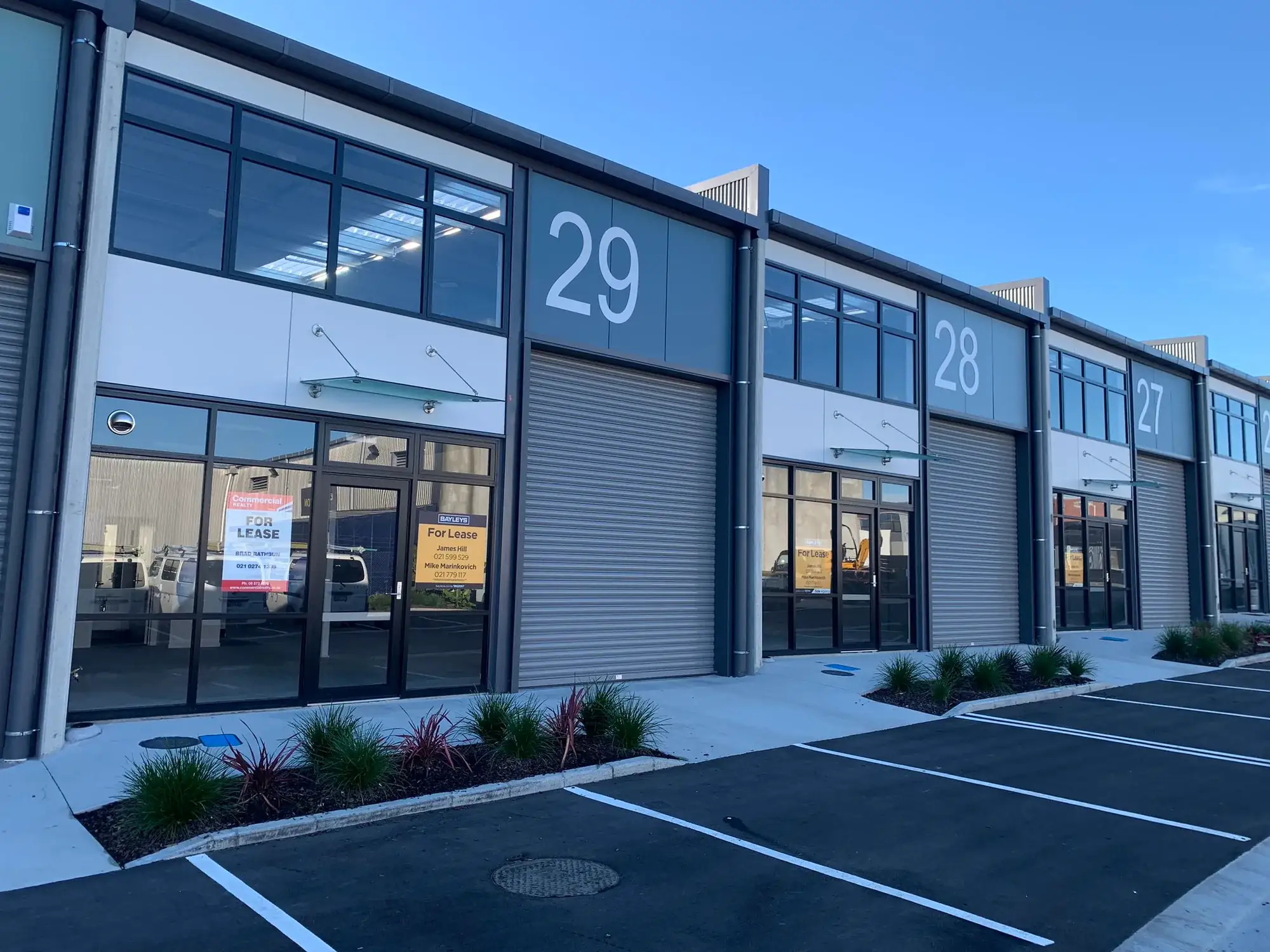 Completed commercial construction project by Elevate Building and Design, Auckland