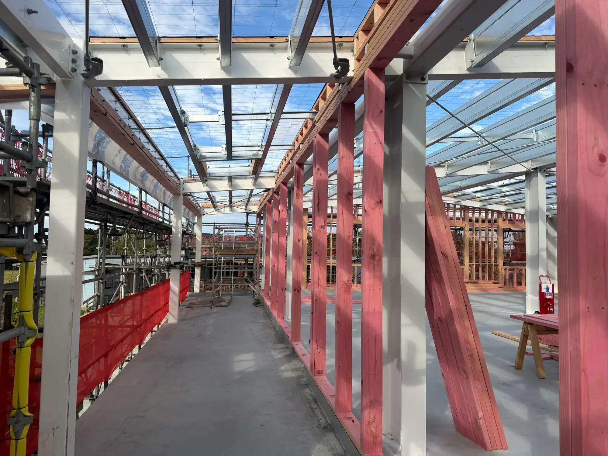 Building construction in progress - Elevate Building and Design Auckland
