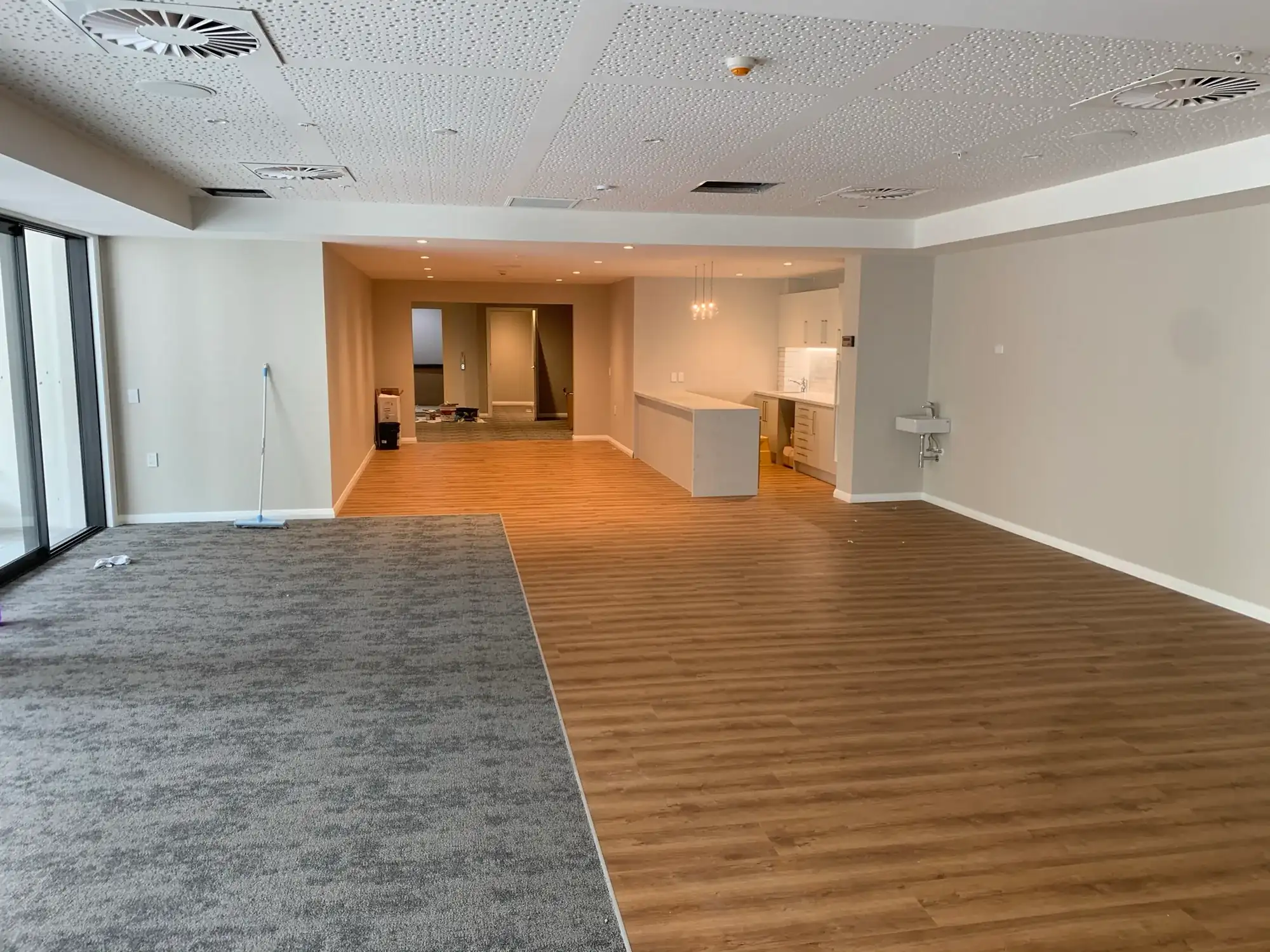 Completed open-plan home renovation by Elevate Building and Design, Auckland