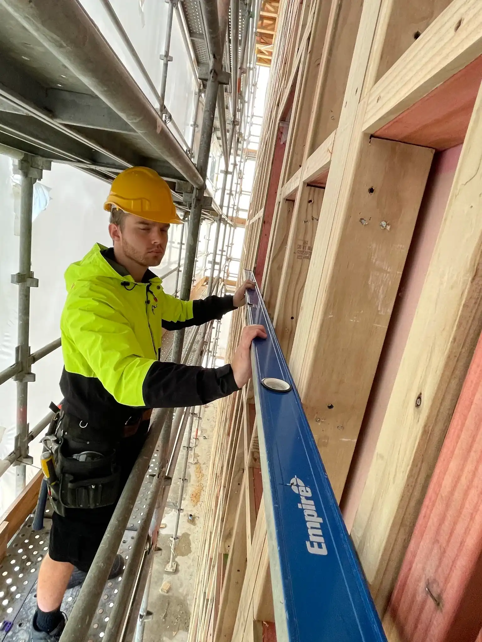 Structural framing work - Elevate Building and Design Auckland